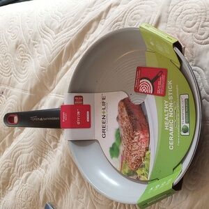 Green+life ceramic nonstick frypan